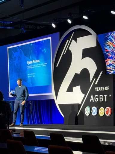 Ioannis presents at AGBT General Meeting